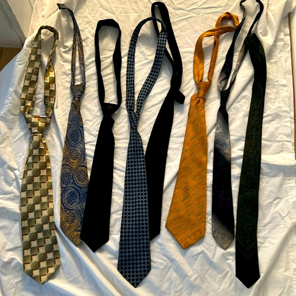 Ties , various fabrics, Lot.